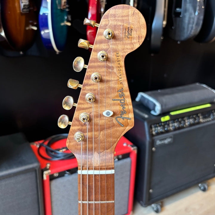 Parts-Caster Strat -  All Parts Neck- MJT Body - Fender N4 P'ups  w/ Fender G&G Black Tweed HD Case - USED