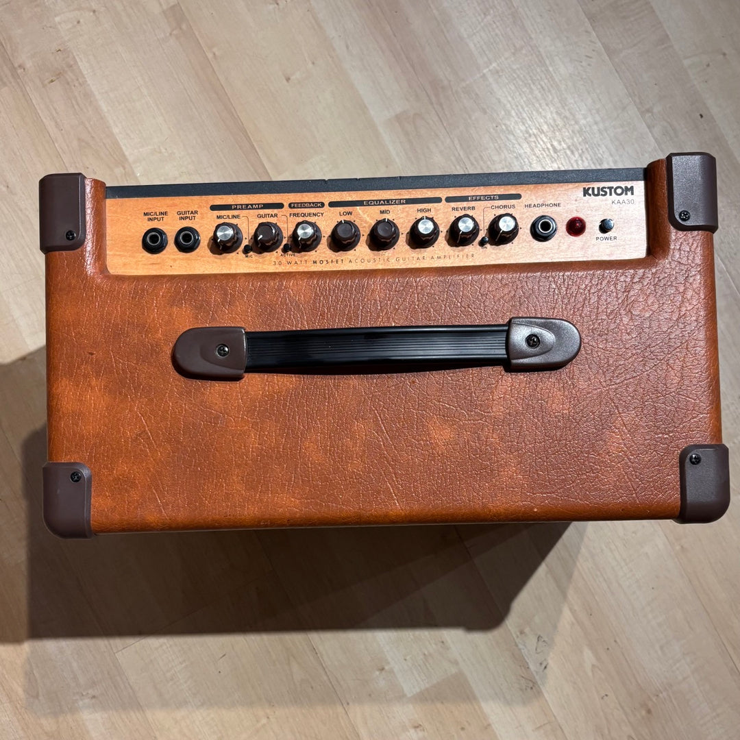 Kustom - KAA30 Sienna 30 / Mosfet 30 Watt - 1x10" Acoustic GTR Amplifier - USED