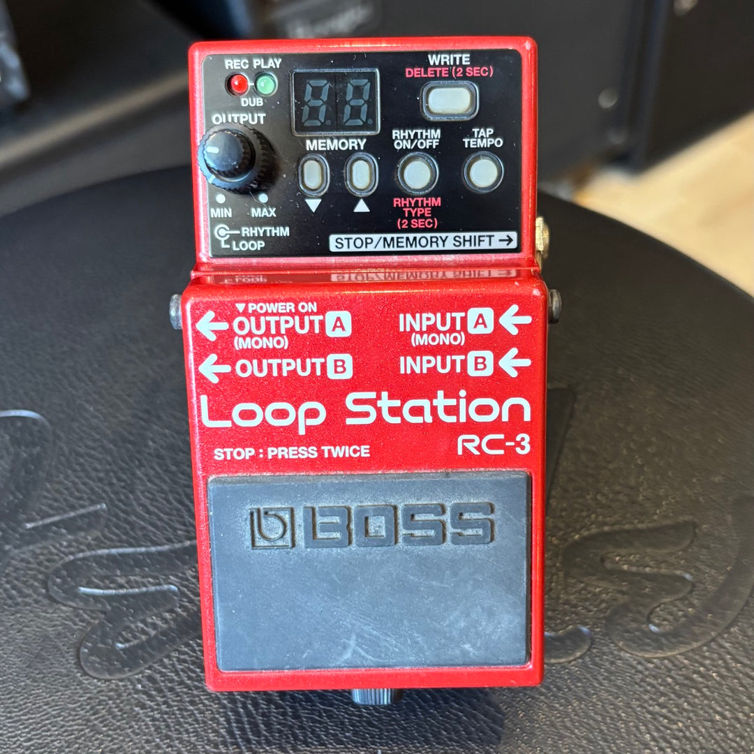 Boss - RC3 Loop Station Looper Pedal w/ Box & User Guide (2011)- USED