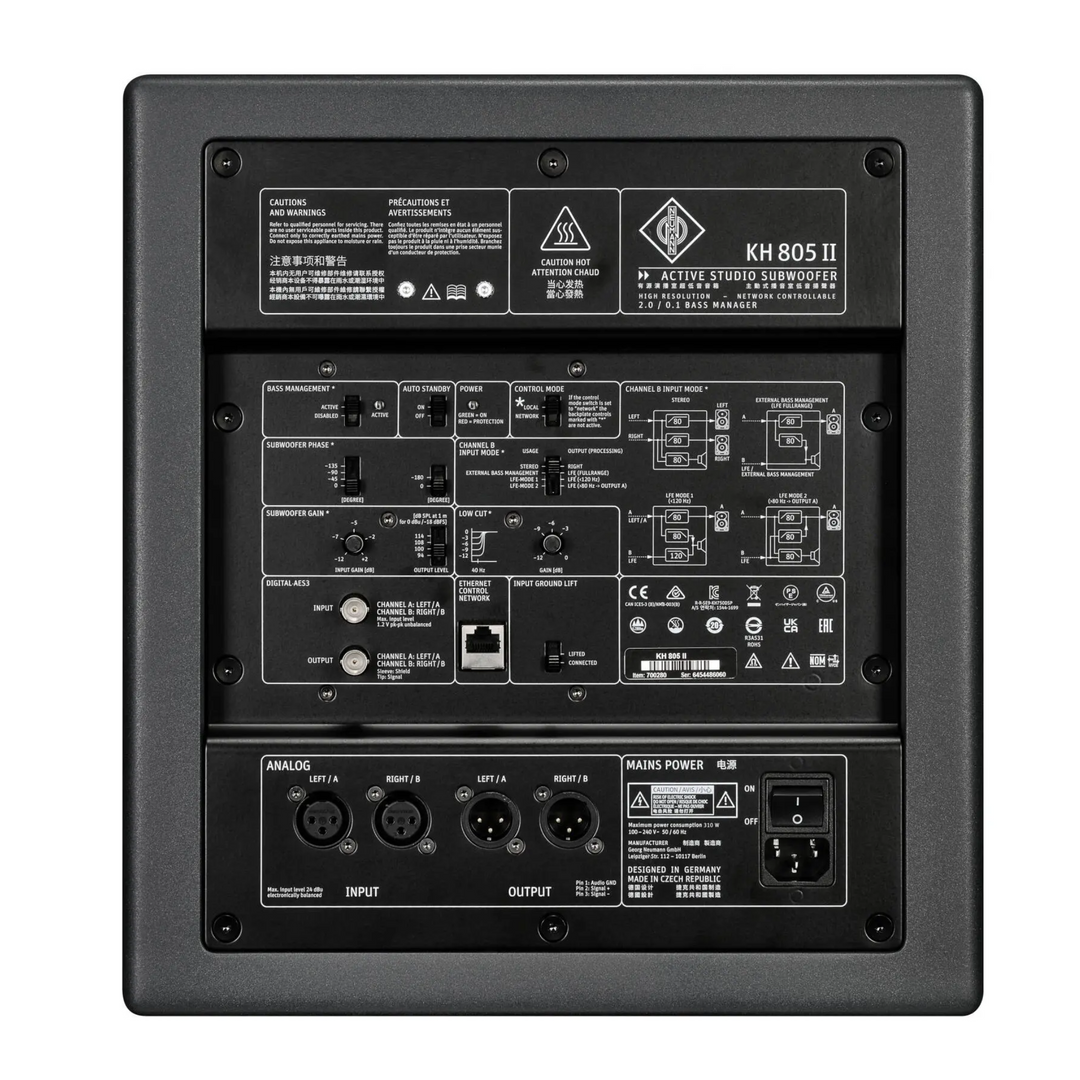 Neumann KH 805 II KH Series DSP Subwoofers