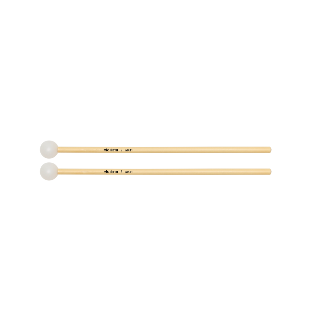 Vic Firth M421 Articulate Series Keyboard Mallet - 1" Poly, Round