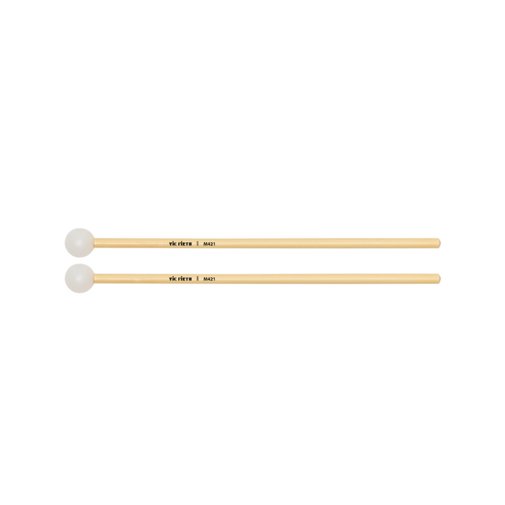 Vic Firth M421 Articulate Series Keyboard Mallet - 1" Poly, Round