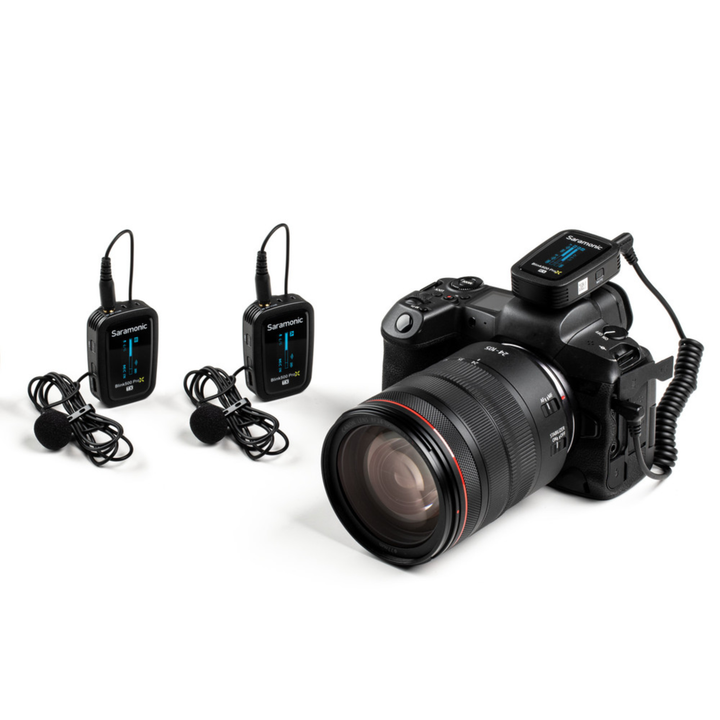 Saramonic 2.4G Dual Channel Wireless Microphone Pro Version Two Transmitters Kit