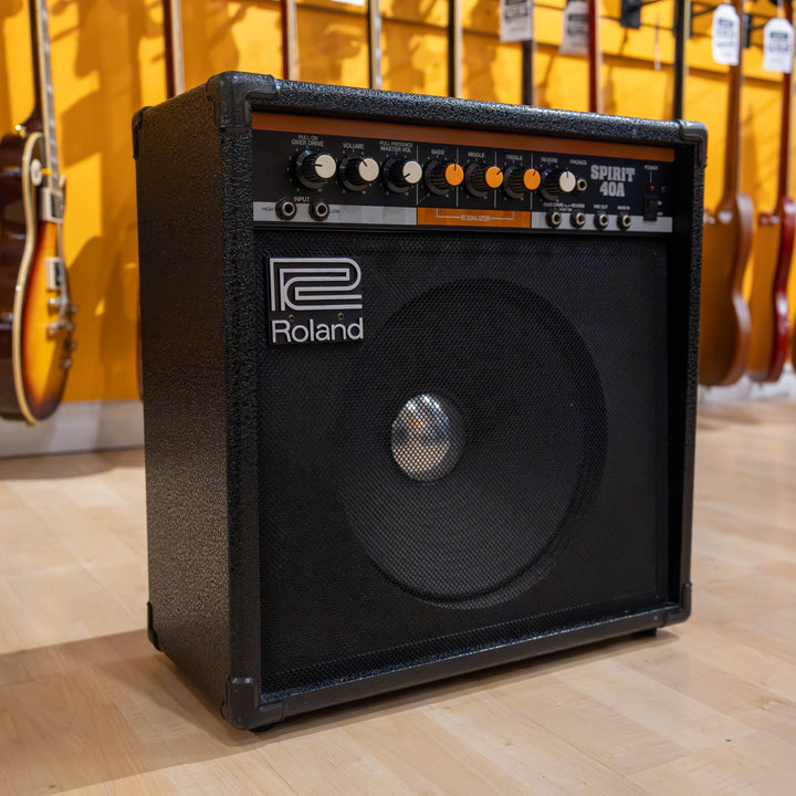 VINTAGE MIJ - Mid 1980's - Roland "Spirit 40" 1x12 GTR Combo w/ Reverb - USED
