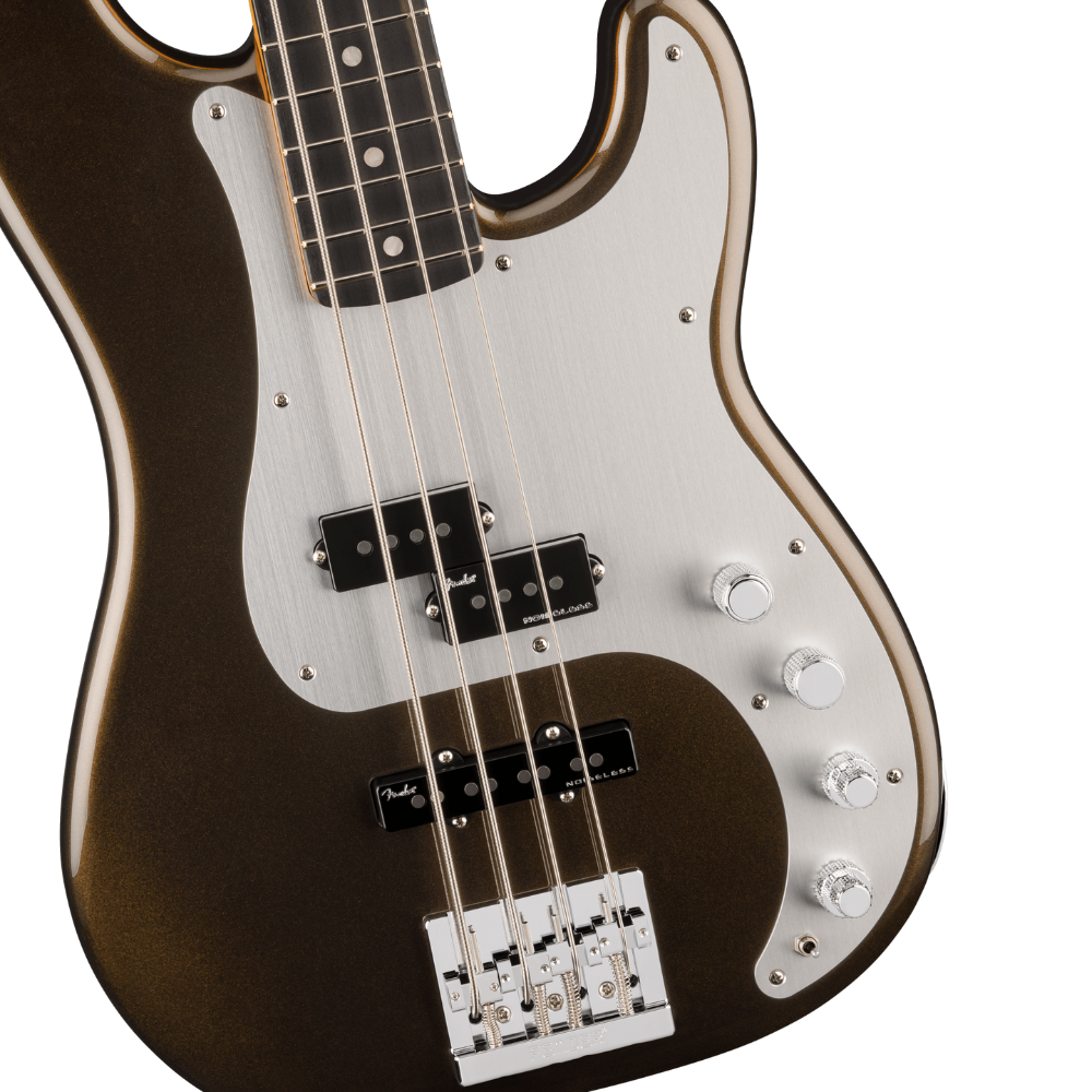 Fender American Ultra II Precision Bass (Texas Tea)  Electric Bass Guitar