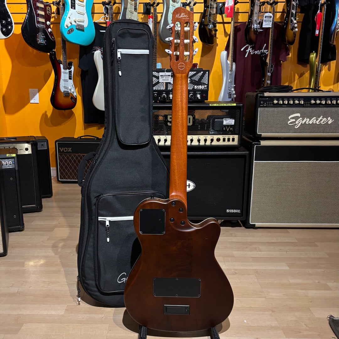 Godin - LEFTY Multiac Encore Nylon w/ DLX Godin Bag (Natural Cedar-2022) - USED