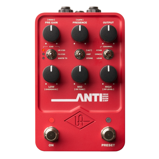 Universal Audio ANTI 1992 High Gain Amp Pedal