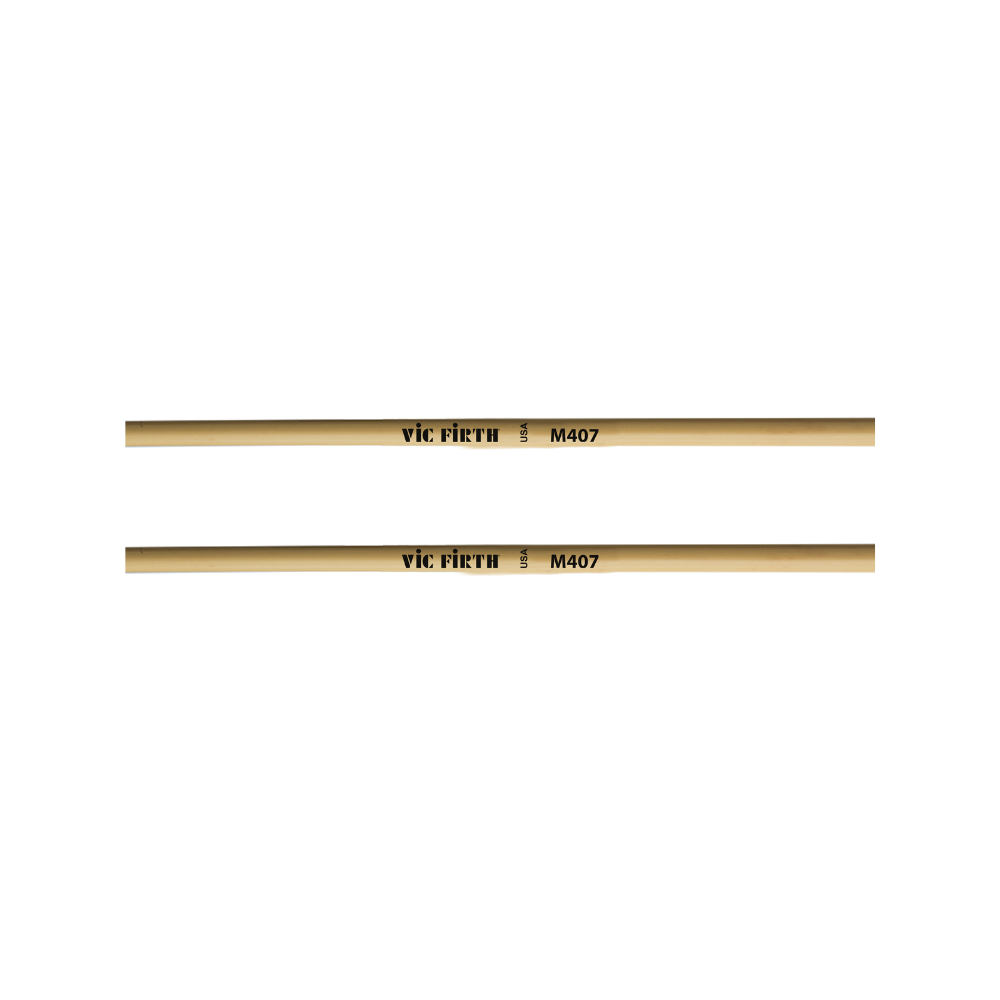 Vic Firth M407 Articulate Series Keyboard Mallet - Soft Rubber, Round