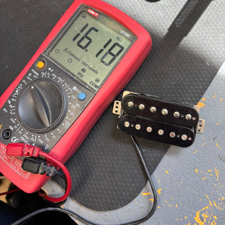 Seymour Duncan - JBJ Maricela Juarez Hand Wound Bridge Pickup -  Open Coil BLK (1980's) - USED