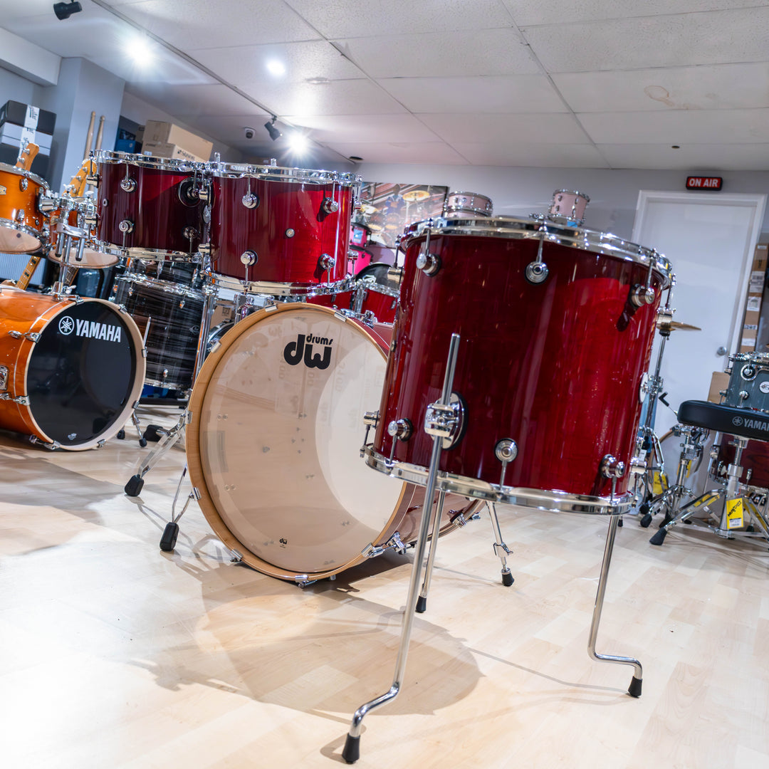 DW Design Series 4-piece Shell Pack - Cherry Stain