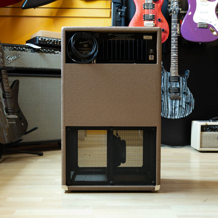 Fender - Acoustasonic SFX Acoustic Instrument Amplifier ( Blonde w/ Cover ) - USED