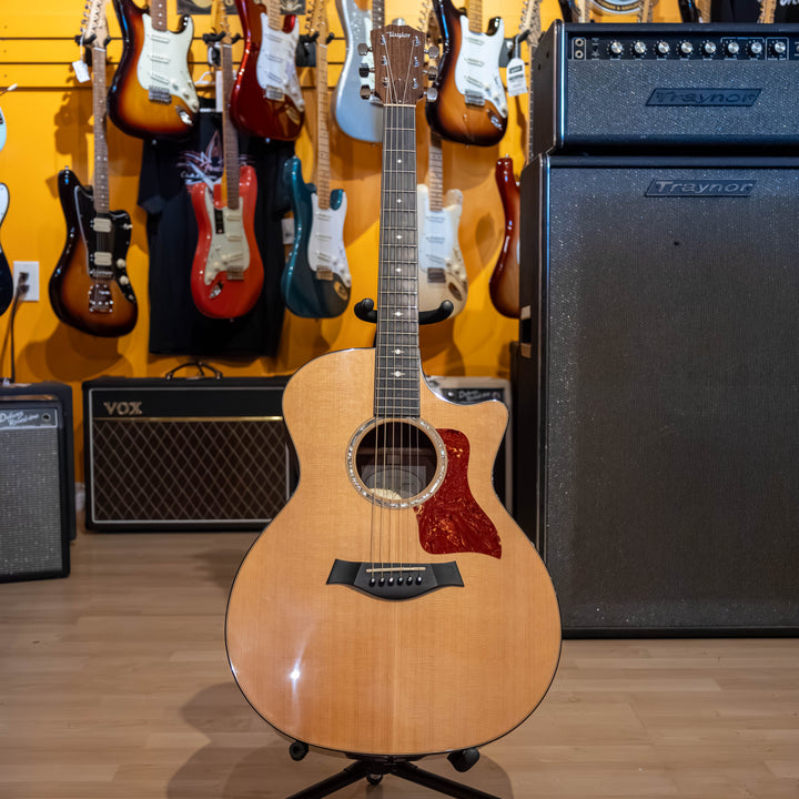 Taylor - 514 CE Grand Auditorium (Red Cedar-Mahogany) w/ OHSC - (2012) - USED