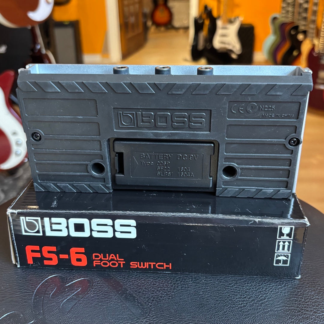 Boss - FS-6 Dual Footswitch w/ Box & User Guide (2025) - USED