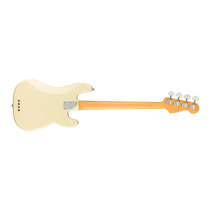 Fender American Professional II Precision Bass (Olympic White) Left-Handed, Electric Bass Guitar