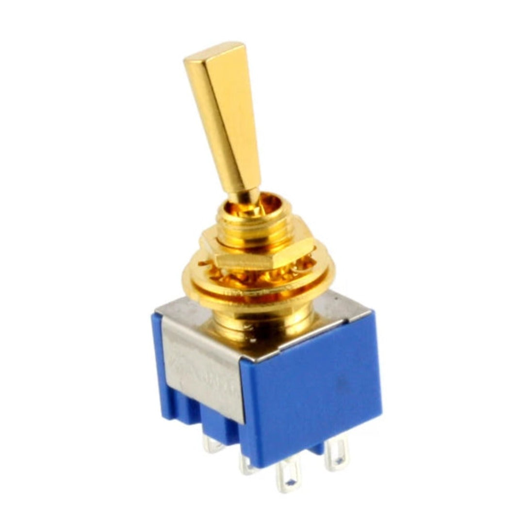 Allparts EP-0081 On-On Mini Switch Gold