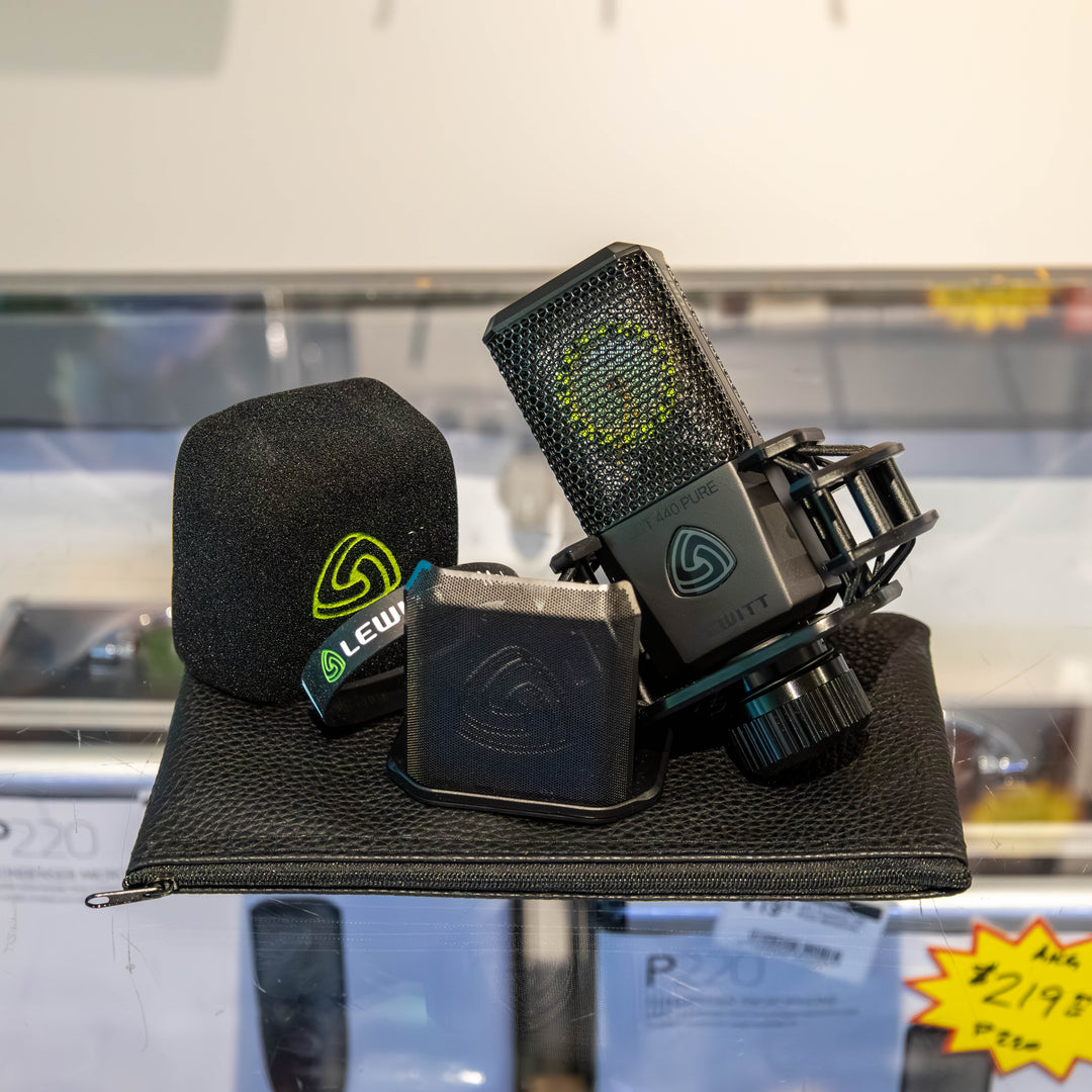 Lewitt LCT 440 PURE 1" True Condenser Studio Microphone (Demo)