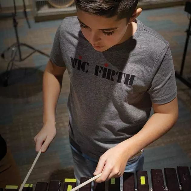 Vic Firth PTS20YLOGOM Youth Logo Tee  -  Medium