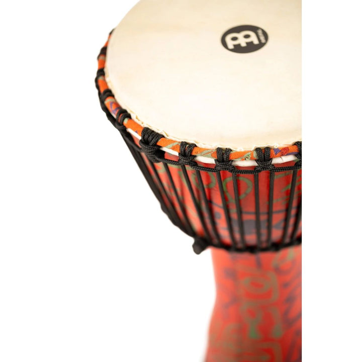 Meinl Roped Tuned 10'' Synthetic Djembe, Goat Skin Head - Pharaoh's Script