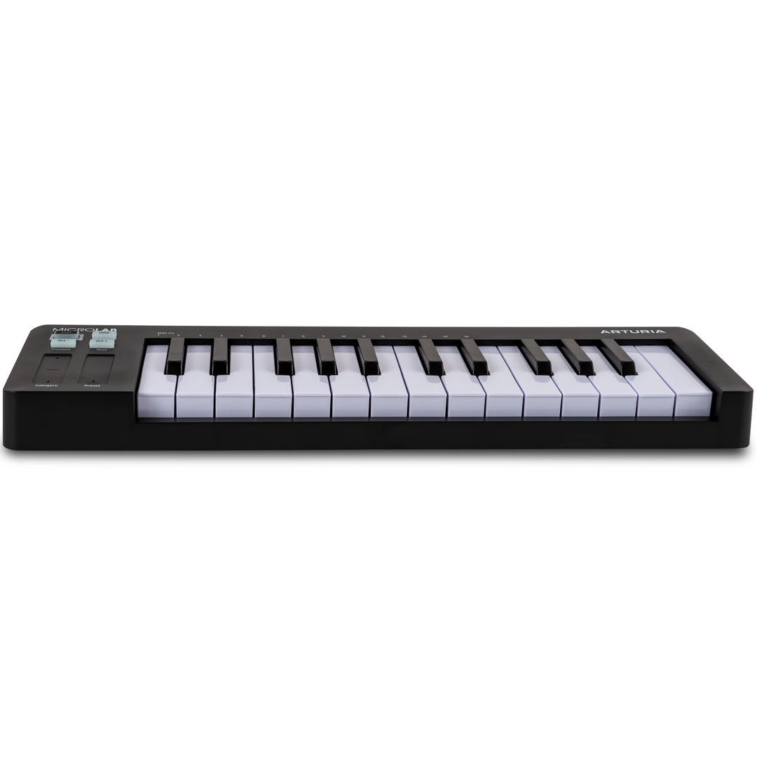 Arturia MICROLABMK3BK MICROLAB MK3 25-Key Microlab MK3  Universal MIDI Controller  - Black