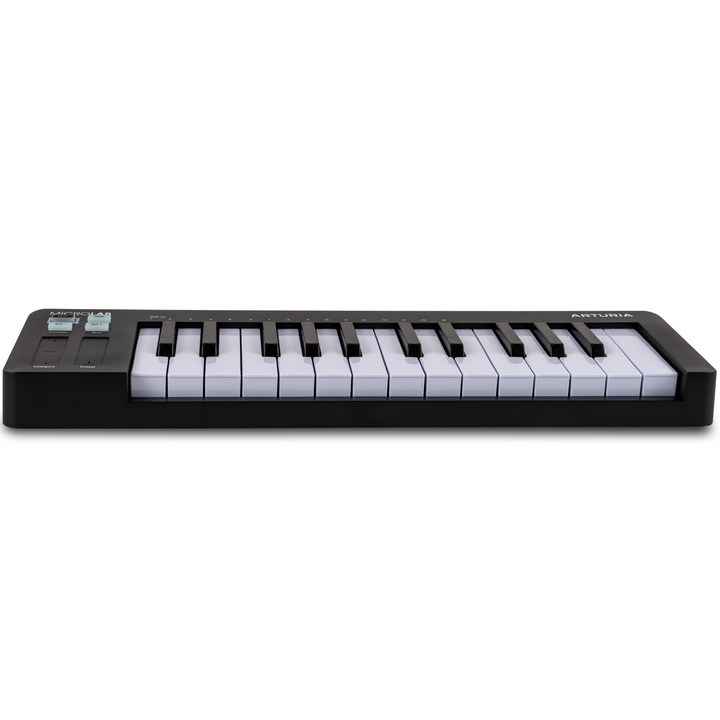Arturia MICROLABMK3BK MICROLAB MK3 25-Key Microlab MK3  Universal MIDI Controller  - Black