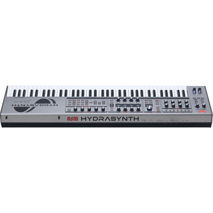 ASM Hydrasynth Deluxe 16-Voice Digital Wave-Morphing Synthesizer - Limited-Edition Silver