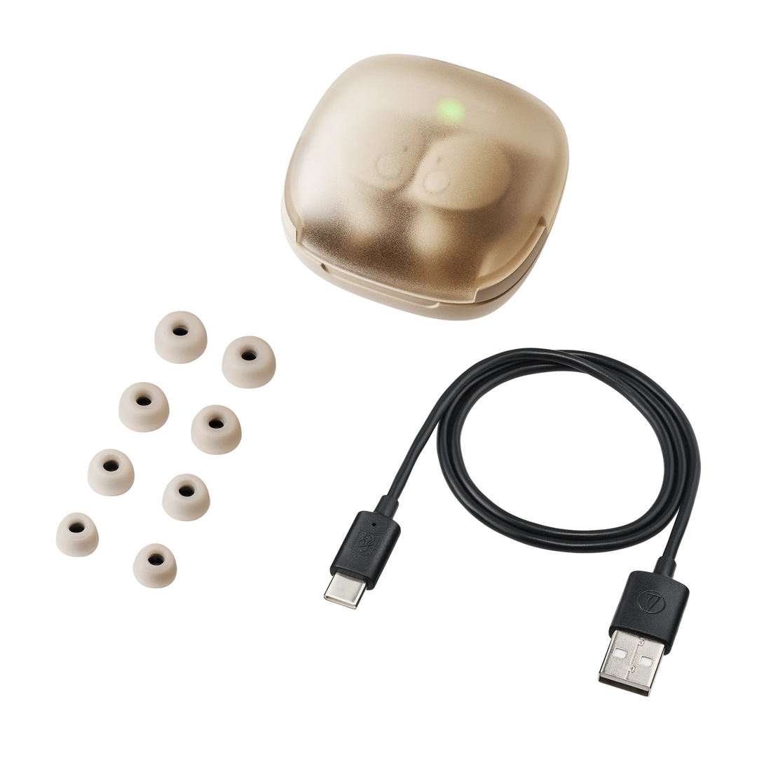 Audio-Technica CKS50TW2 Wireless In-Ear Headphones (Beige)