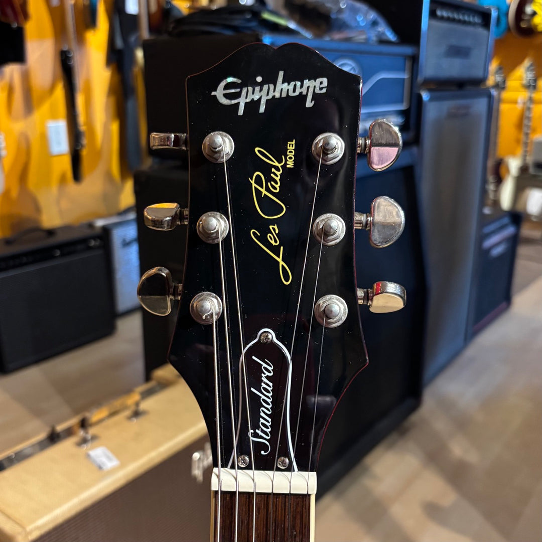 Epiphone - Les Paul STD Quilted Top Faded Cherry Burst w/ HD Case (2022) - USED