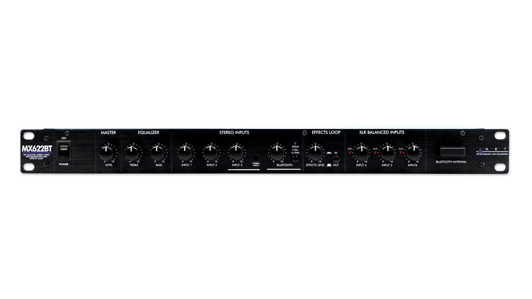 ART 6 IN 2 OUT BLUETOOTH MIXER