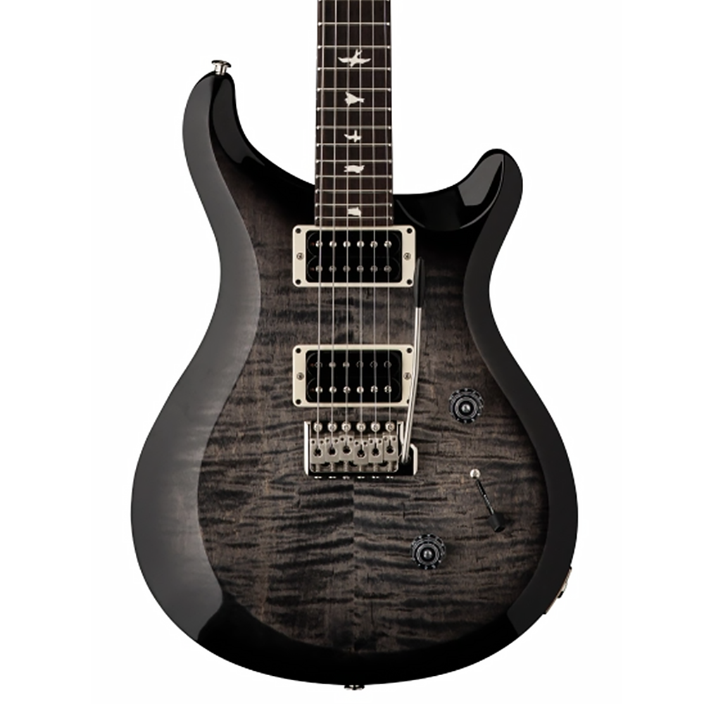 PRS S2 Custom 24 Electric Guitar with Gigbag - Faded Gray Black Burst