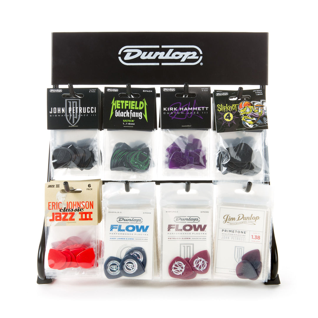 Dunlop MD128A Artist players PACK DISP-8HOOK