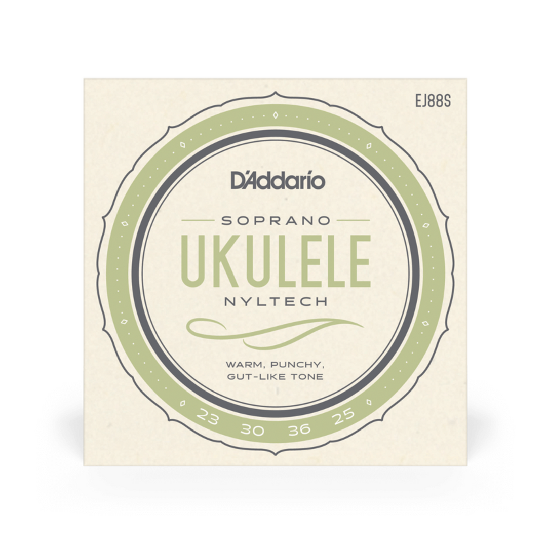 D'Addario EJ88S - SET SOPRANO NYLTECH UKULELE