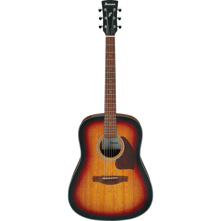 Ibanez PF54OVH Acoustic Guitar - Open Pore Vintage Sunburst Top, Natural Mahogany Back and Sides