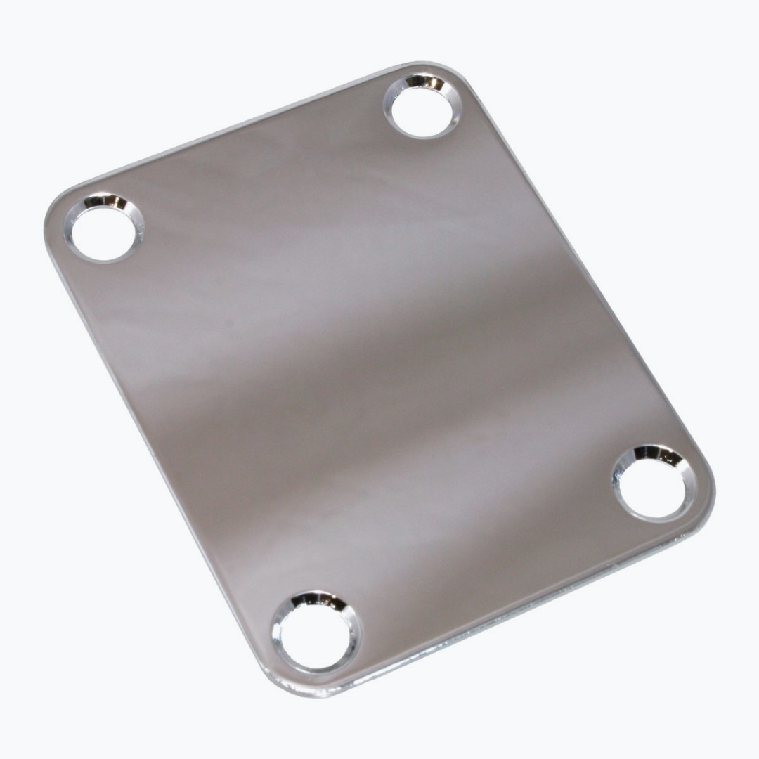 Allparts AP-0600 Standard Neckplate Nickel