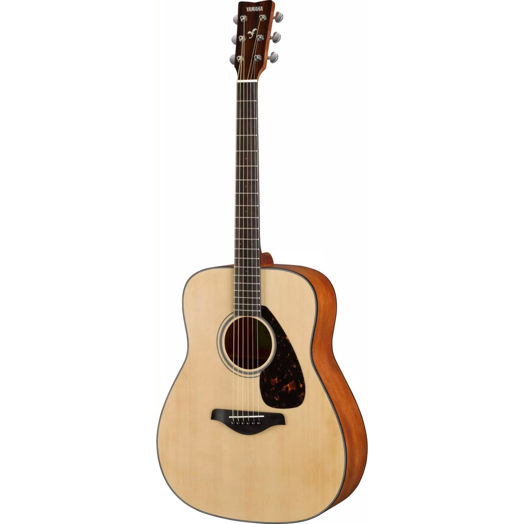 Yamaha FG800M FG Series Dreadnought 6-String RH Acoustic Guitar-Natural Matte