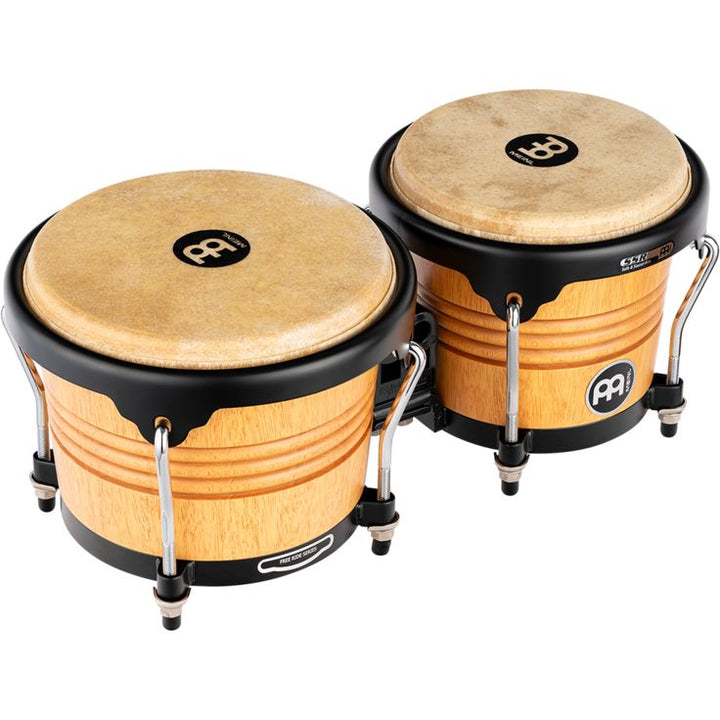 Meinl Percussion MarathonÂ® Series FWB190 Wood Bongo Super Natural