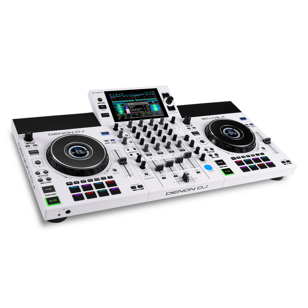 Denon DJ SCLIVE4 WHITE 4 Channel standalone DJ Controller