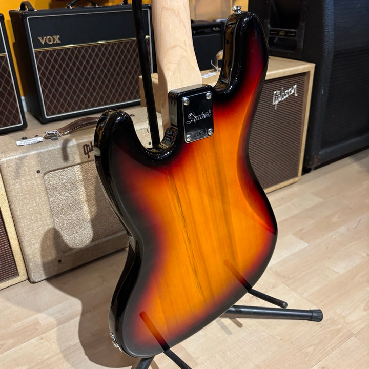 Squier - Paranormal Jazz Bass Sunburst- Maple w/ Rouge Valley Gig Bag (2022) - USED