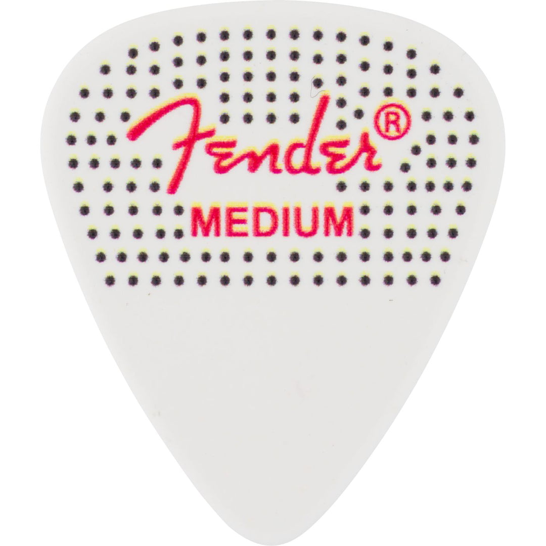 Fender  351 Dotted Celluloid Picks 12-Pack Medium