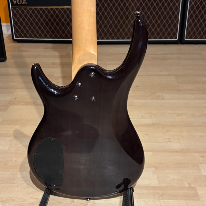 Epiphone -Embassy STD V5 / 5 String Bass (Passive - Trans Black - 2005) - USED