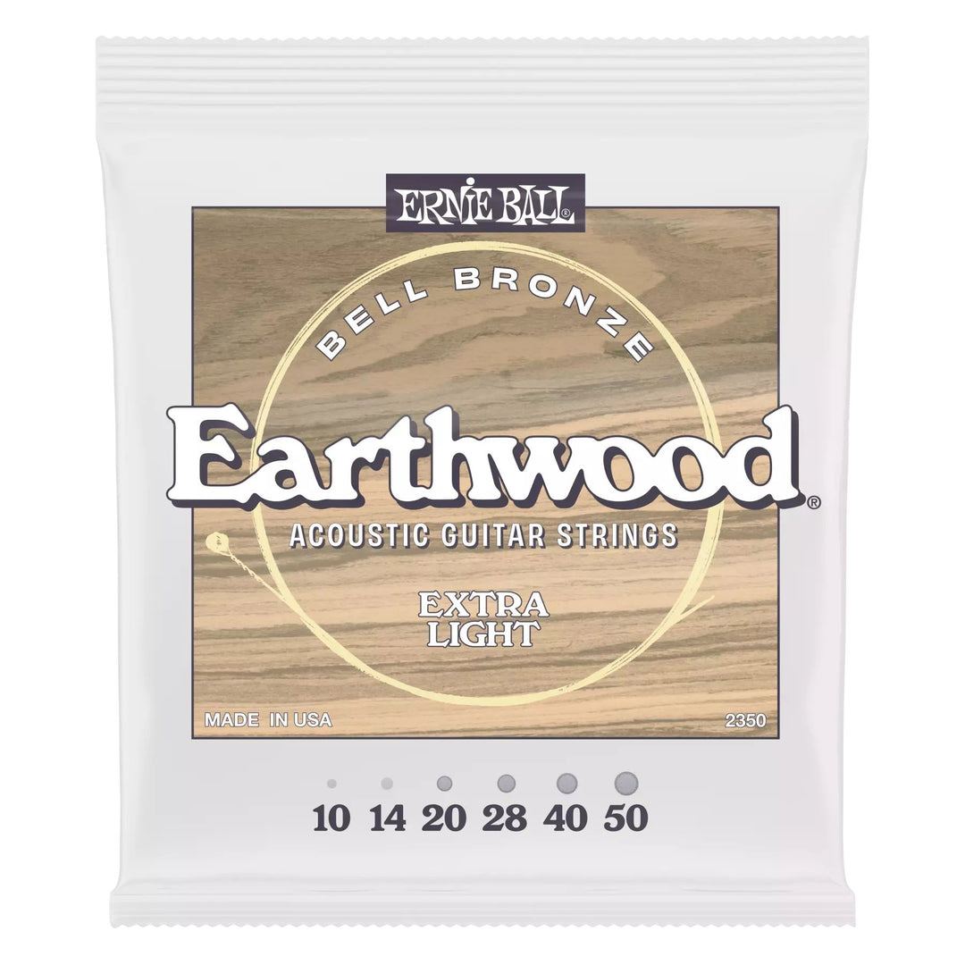 Ernie Ball 2350EB Earthwood Bell Bronze Extra Light 10-50