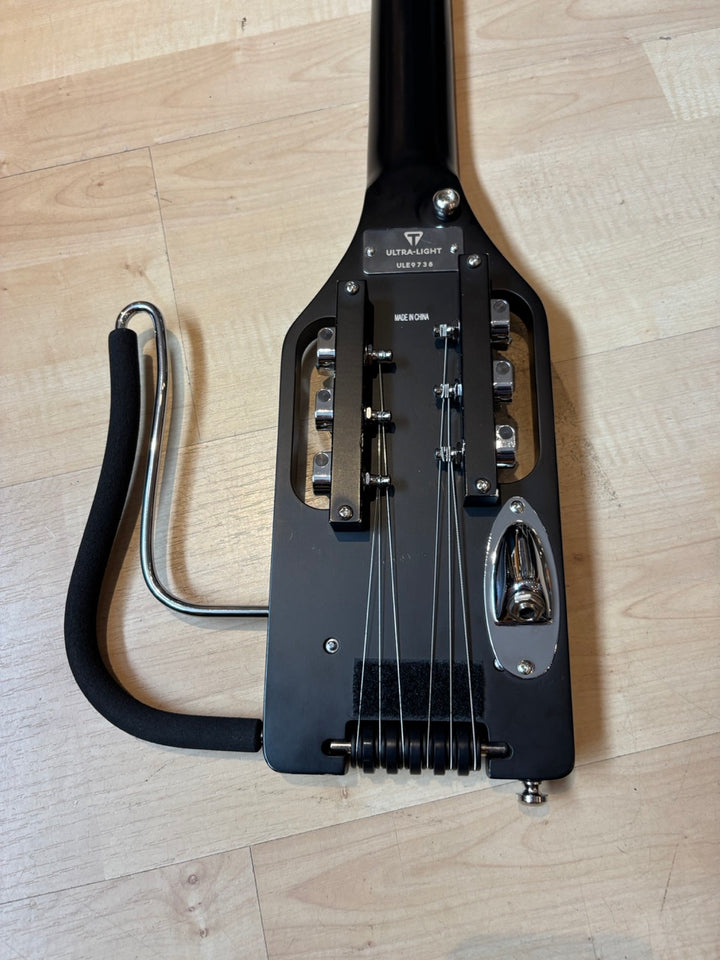 Traveler Guitar - Ultra Light Electric GTR (Black) w/ Gig Bag - USED