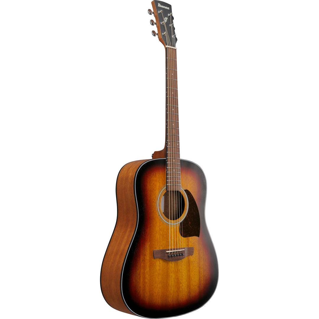 Ibanez PF54OVH Acoustic Guitar - Open Pore Vintage Sunburst Top, Natural Mahogany Back and Sides
