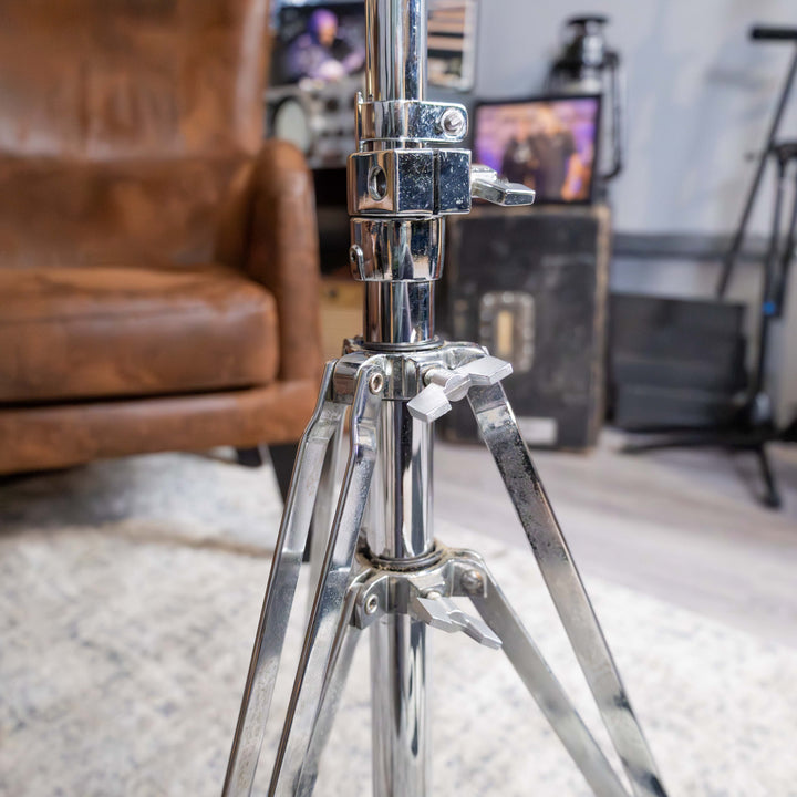Gibraltar Used 9713-PM Heavy Duty Double Tom Stand Triple Platform