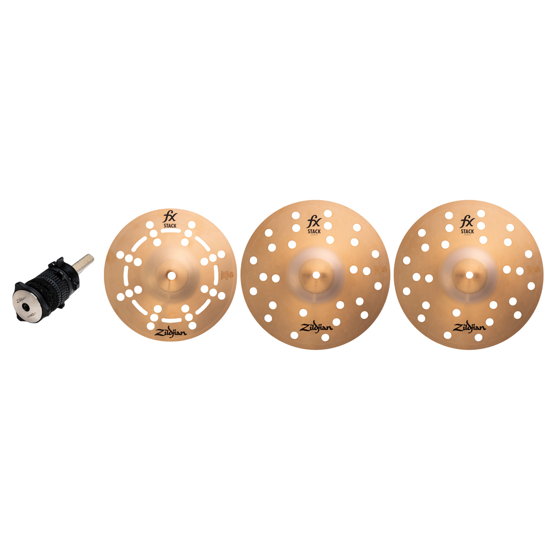 Zildjian FXSTK8 FX Splash 3-Cymbal Stack - 8"