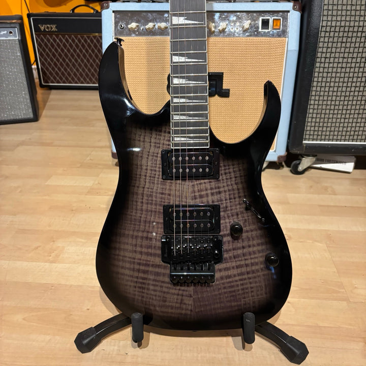 Ibanez GIO RG (Transparent Black Sunburst) GRG320FATKS (Demo)