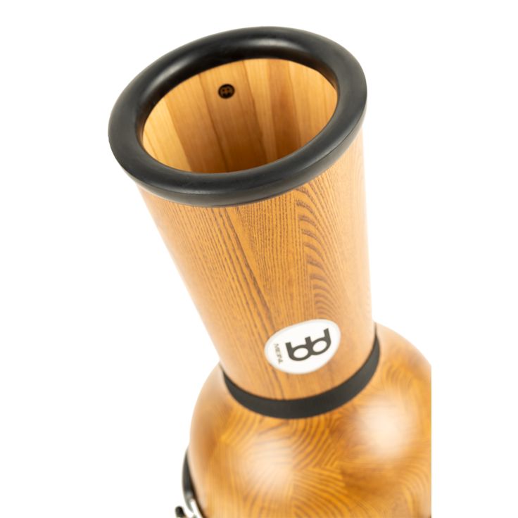 Meinl Percussion 12" Floatune Series Woodcraft Djembe Zebra Finished Ash