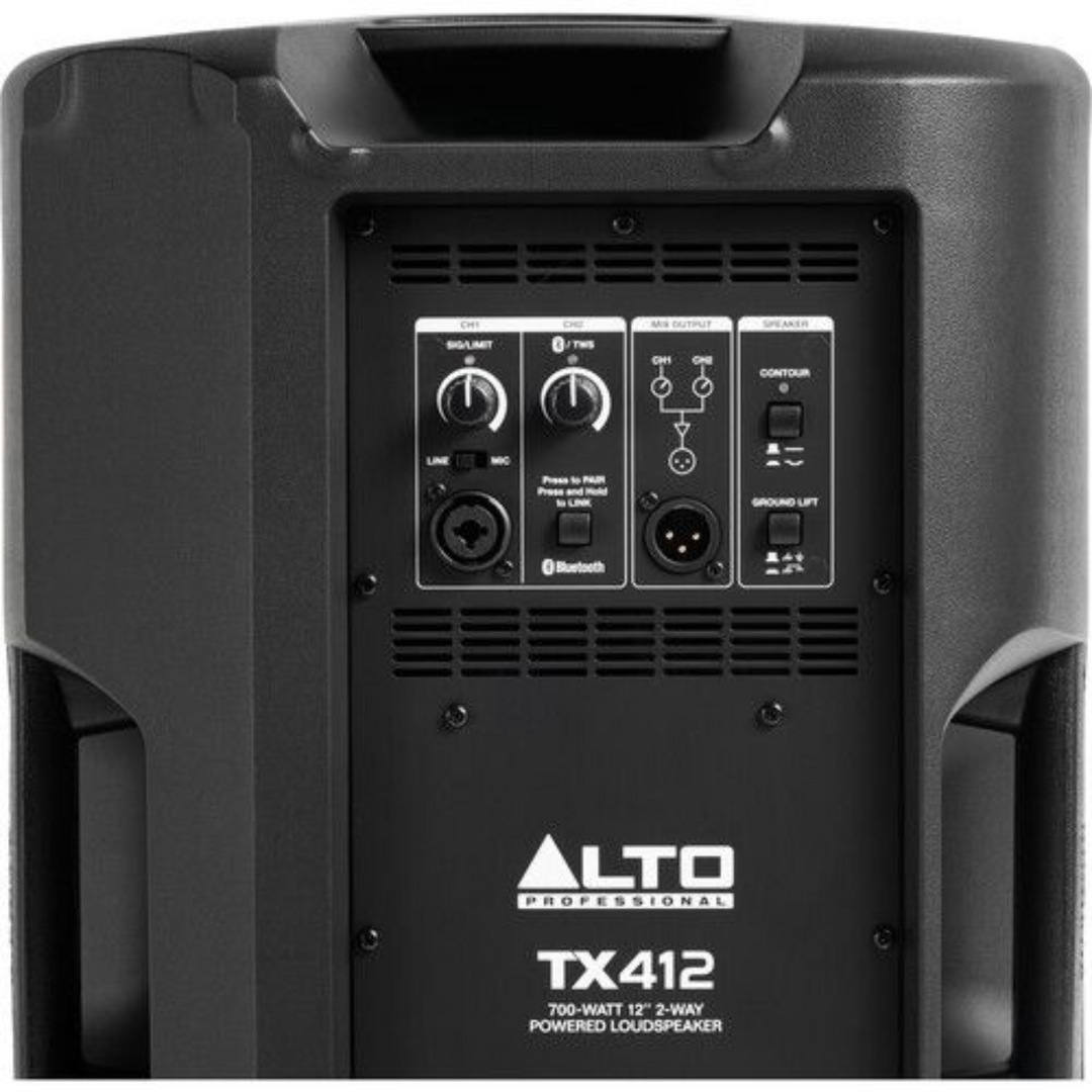 Alto Professional TX412XUS 700-Watt 12-Inch 2-Way Powered Loudspeaker With Bluetooth
