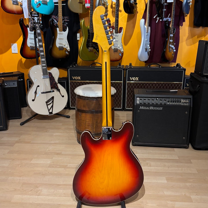 Fender - Modern Player Starcaster 3 Tone Sunburst - Maple ( No Case Or Bag) - USED
