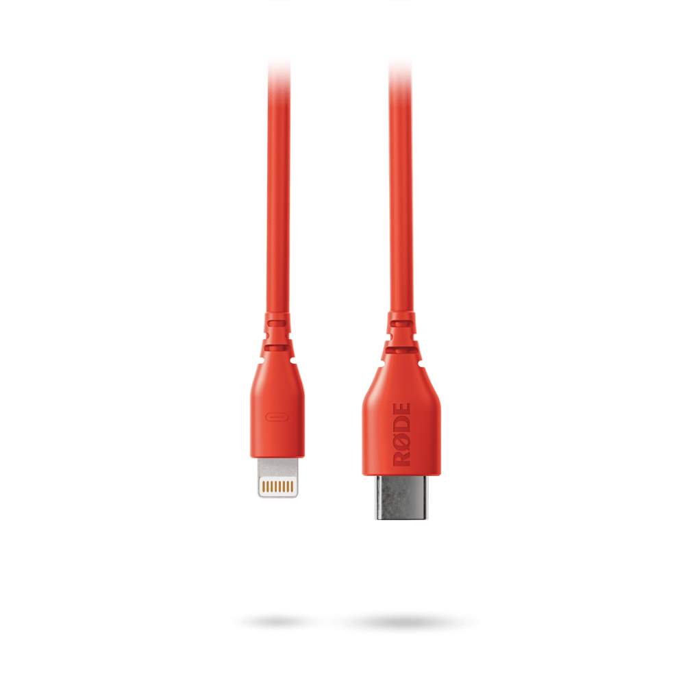 Rode Microphones SC21-R 300mm Lightning to USB-C Cable - Red
