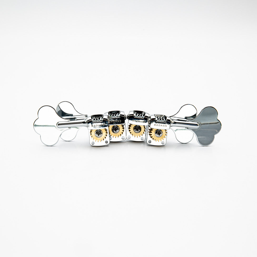 Allparts TK-7822-010 Leo Quan® Badass OGT™ Mini Bass Keys, 2x2, Chrome